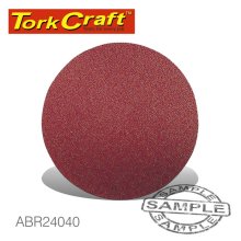 Tork Craft Sanding Disc Velcro 115mm 40 Grit 10/Pack