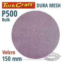 Dura Mesh Abr.Disc 150mm Velcro 500grit Bulk For Sander Polisher