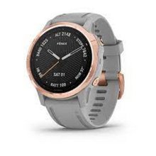 Garmin fenix 6S Sapphire - Rose Gold w/Grey Band