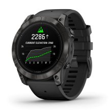 Garmin epix Pro (Gen 2) 51mm Sapphire Edition Carbon Grey DLC titanium with black silicone band