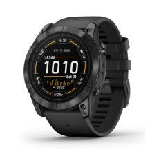 Garmin epix Pro (Gen 2) 51 mm - Slate Grey with black silicone band