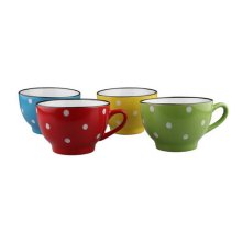 Gourmand 700ml Stoneware Soup Mug with Handle - Yellow