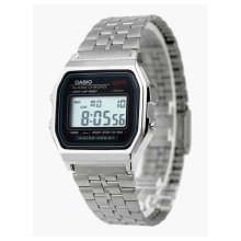 Casio Retro Silver Black Digita