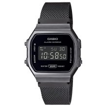 Casio Retro Mesh Black Ion Plat