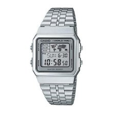 Casio Retro Silver Silver Digit