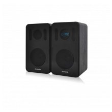 Aiwa ABDT-205B Desktop Bluetooth Speakers - Black