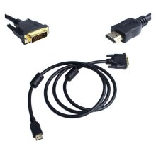 Vcom DVI-D 24+1 Male to Male Cable 2m