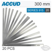 Accud Long Feeler Gauge Length 300mm 0.05-1.00mm Accud Long Feeler Gauge Length 300mm 0.05-1.00mm