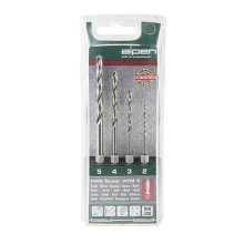 Alpen Hex Shank Set HSS For 4 Piece 2,3,4,5mm