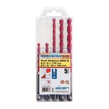 Alpen Profi Multicut SDS Drill Bit Set 5, 6 X 110mm 6, 8 10 Mm X 160mm Alpen Profi Multicut SDS Drill Bit Set 5, 6 X 110mm 6, 8 10 Mm X 160mm