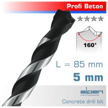 Alpen Concrete Profi Beton Drill Bit 5mm Alpen Concrete Profi Beton Drill Bit 5mm
