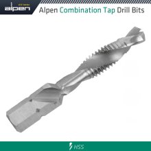 Alpen Combination Tap Plw M6 1/4" Shank