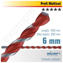 Alpen Concrete Profi Drill Bit 400 X 6mm Alpen Concrete Profi Drill Bit 400 X 6mm