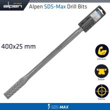 Alpen Demolisher Max Flat Chisel 400X25 Sds-Max