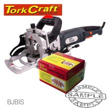 Tork Craft Biscuit Jointer And Free Box #20 Biscuits Special