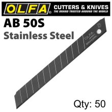 Olfa Blades Stainless Steel 50/Pack