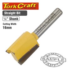 Tork Craft Router Bit Straight 16mm