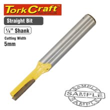 Tork Craft Router Bit Straight 5mm