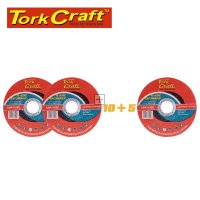 10+5 Cutting Disc Steel & Ss 115 X 1.0 X 22.2 Mm 4x More Peformance