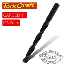 Tork Craft Drill Bit HSS Standard 5.2mm 1/Card