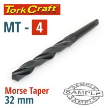 Tork Craft Drill Bit HSS Morse Taper 32mm X Mt4