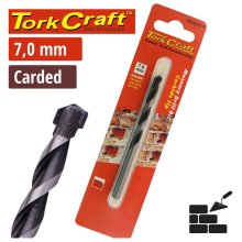 Tork Craft Drill Bit Masonry/Concrete 7.0mm 1/Card
