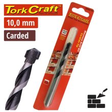 Tork Craft Drill Bit Masonry/Concrete 10mm 1/Card