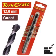 Tork Craft Drill Bit Masonry/Concrete 12mm 1/Card