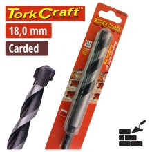 Tork Craft Drill Bit Masonry/Concrete 18mm 1/Card