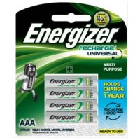 ENERGIZER RECHARGE 700mAh AAA - 4 PACK (MOQ6)