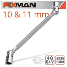 FIXMAN HINGED SOCKET WRENCH 10X11MM