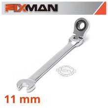 FIXMAN FLEXIBLE RATCHET COMBINATION WRENCH 11MM