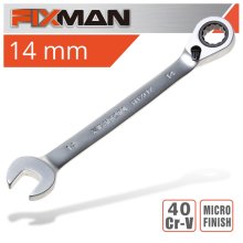 Fixman Reversible Combination Ratcheting Wrench 14mm