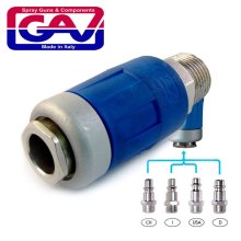 Gav Safety Quick Coupler 1/2 M Gav Safety Quick Coupler 1/2 M