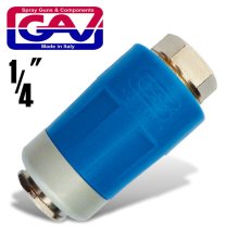 Gav Safety Quick Coupler 1/4"F Gav Safety Quick Coupler 1/4"F