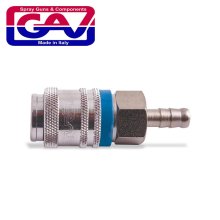 Gav Universal Light Quick Coupling 8mm Hose Tail Bx300u/C2 Gav Universal Light Quick Coupling 8mm Hose Tail Bx300u/C2