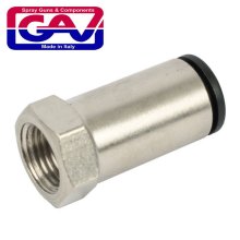 Gav Connector 6mm X 1/8" F For Nylon Tubing