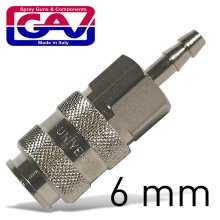 Gav Universal Quick Coupler 6mm Gav Universal Quick Coupler 6mm