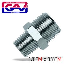 Gav Taper Reducer Nipple 1/8 X 3/8 M/M