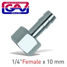 Gav Hose Adaptor 1/4f X 10mm