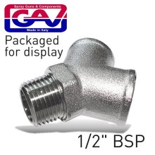 Gav Y Connector Mff 1/2" Packaged