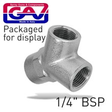 Gav Y Connector Fff 1/4" Packaged