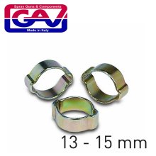 Gav Hose Clamp Crimp Type 13-15mm