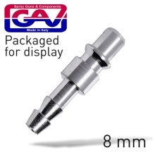 Gav Quick Coupler/Inserts Aro 8mm 2 Packaged
