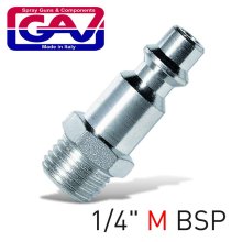 Gav Quick Coupler/Inserts 1/4"M Usa