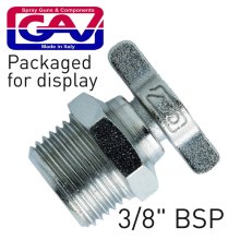 Gav Bleeding Drain Cock 3/8" Packaged