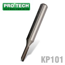 Pro-Tech Straight Bit Single Flute 1/8" X 1/2" Cut 1/4" Shank