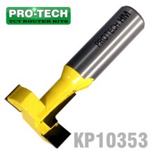 Pro-Tech T Slotter & Slat Wall Cutter 28mmx8mm 1/2" Shank