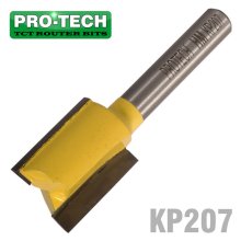 Pro-Tech Straight Bit 5/8" (15.9mm) X 3/4"(19mm) Two Flute 1/4" Shank