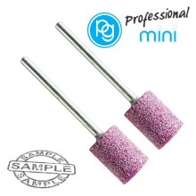PG Mini Ruby Grinding Stones 12x15mm.Cyl.Sh3mm.2pcs